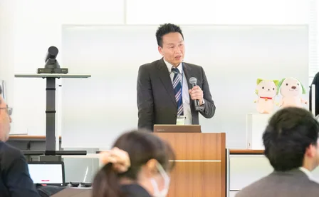 オリエンテーションの様子